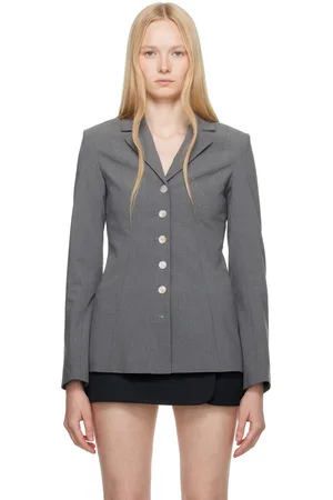 SANDY LIANG Gray Exton Blazer