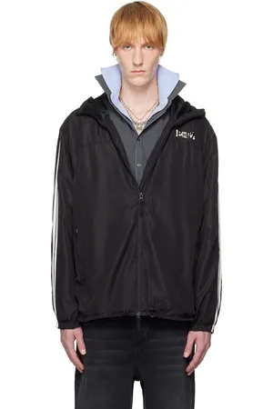 PROTOTYPES Black Backless Tracksuit Jacket