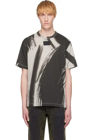 Helmut Lang Gray Feather T-shirt
