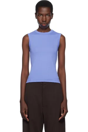Flore Flore Blue Esmé Tank Top