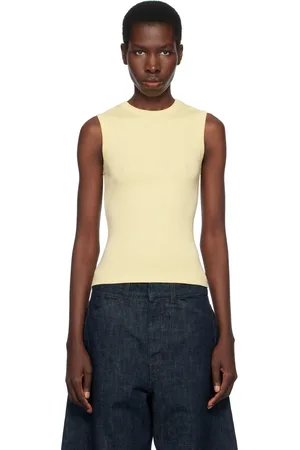 Flore Flore Yellow Esmé Tank Top