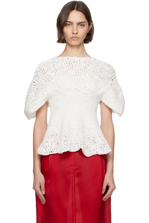 Khaite Off-White Mathilde Top