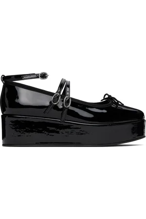 Repetto Black Cendrillon Platform Mary Jane Heels