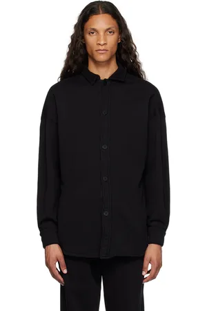 Les Tien Black Button Shirt