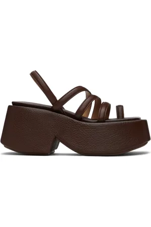 MARSÈLL Brown Zeppo Sandals