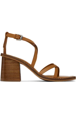 See by Chloé Tan Lynette Heeled Sandals