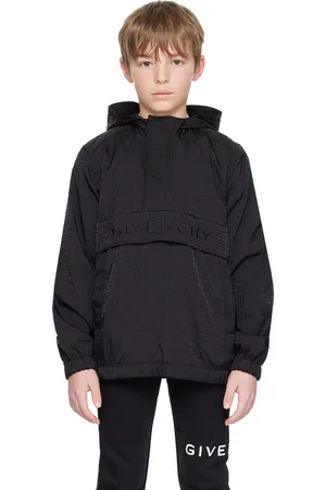 Givenchy Kids Black Printed Jacket