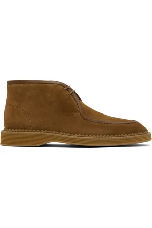 A.P.C. Brown Preppy Desert Boots