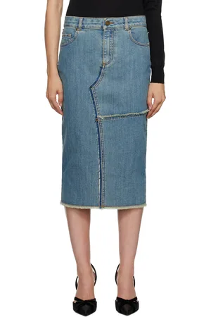 【送料&関税込】Tom Ford Denim Midi Skirt TOM FORD | Blue Women's Denim Skirt | YOOX