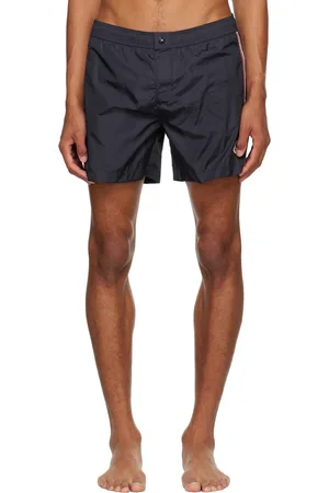 Moncler Navy Elasticized Swim Shorts