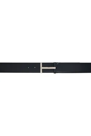 Tom Ford Navy Classic T Belt