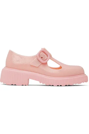 Melissa Kids Pink Jackie Loafers