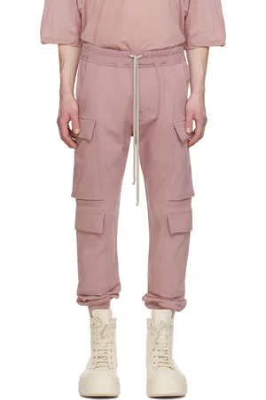 Rick Owens Pink Mastodon Mega Cargo Pants