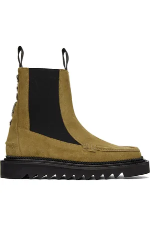TOGA VIRILIS Suede Chelsea Boots