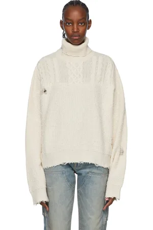 AMIRI Off-White Cashmere Sweater
