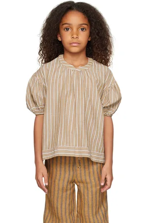 Caramel Kids Brown Chicory Blouse
