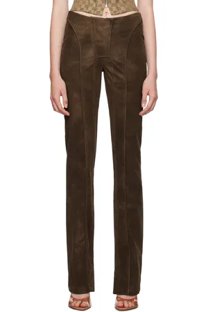 MISBHV Harley Faux-Leather Trousers