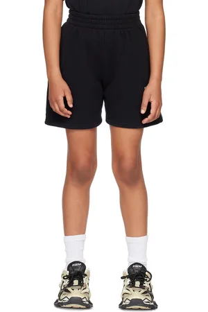 Balenciaga Kids Black Jogging Shorts