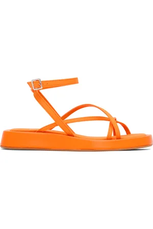 Gia Borghini Orange Rosie 16 Sandals