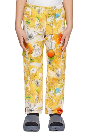 Collina Strada Kids Yellow Chason Cargo Pants