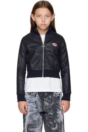 Diesel Kids Navy Semmy-Ne Jjj Bomber Jacket