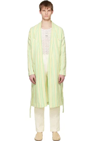 young n sang Yellow Stripe Robe