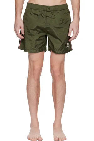 Moncler Khaki Archivio Urban Swim Shorts