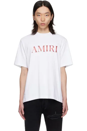 AMIRI♦洗練されたスタイル♪ クルーネックホワイトTシャツ Brand New With Tags AMIRI Fashion White T-shirt All Size S