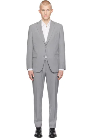 HUGO BOSS Gray Slim-Fit Suit