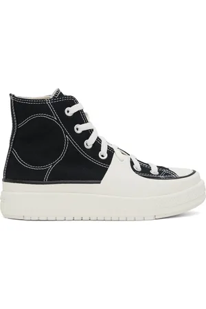 Converse Black & White Chuck Taylor All Star Construct Sneakers