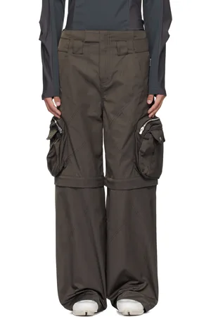 FFFPOSTALSERVICE Gray Diffraction Convertible Cargo Pants