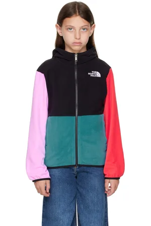 The North Face Big Kids Multicolor Glacier Full-Zip Hooded Jacket