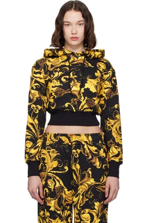 VERSACE Black & Gold Barocco Hoodie