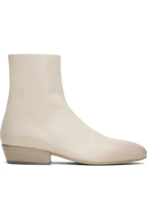 MARSÈLL Off-White Granblocco Ankle Boots