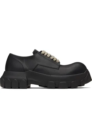 サンダル RICK OWENS Rick Owens Flat shoes Black (RU02E1813 LOOW109) RICK OWENS - SHOES - Rick Owens