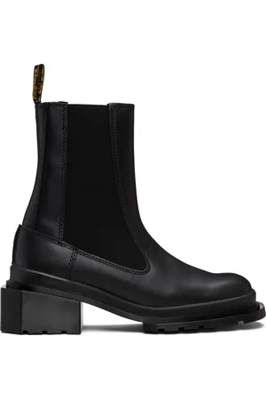 Dr. Martens Black Maybole Square Toe Chelsea Boots