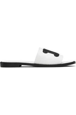 Max Mara White Gene Sandals