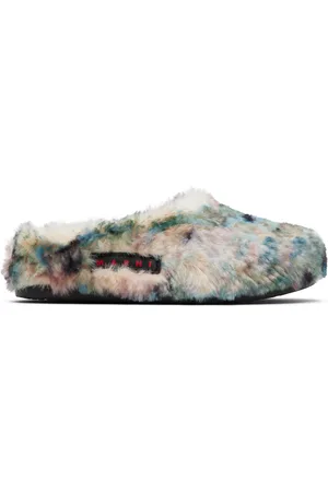 Marni SSENSE Exclusive Kids Multicolor Nuvola Stampa Mules