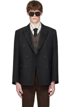 Ernest W. Baker Double Breasted Tuxedo Blazer