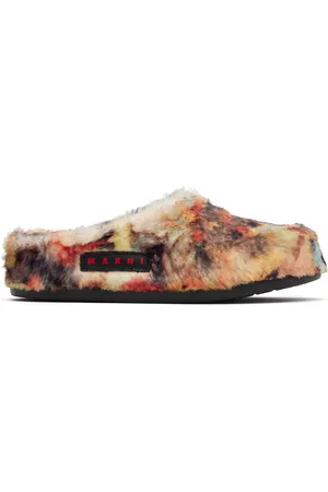 Marni SSENSE Exclusive Kids Multicolor Nuvola Stampa Mules