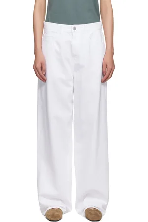 Rohe White Signature Baggy Fit Jeans