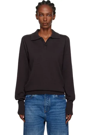 STUDIO NICHOLSON Brown Sark Polo