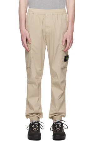 Stone Island Beige 3100031 Tela Paracadute Cargo Pants