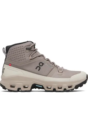 On Running Gray Cloudrock Mid Waterproof Sneakers
