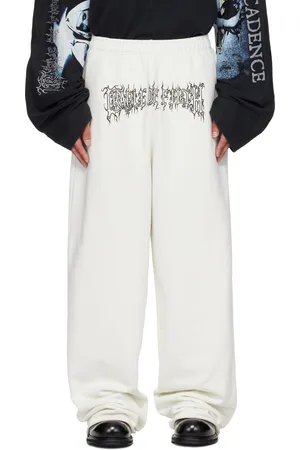 Vetements Off-White Cradle of Filth Logo Sweatpants