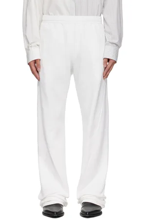 Maison Margiela White Drawstring Sweatpants
