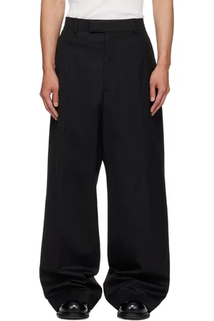 Vetements Cut Baggy Tailored Trousers