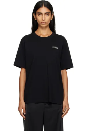 Maison Margiela Black Cotton Jersey T-shirt