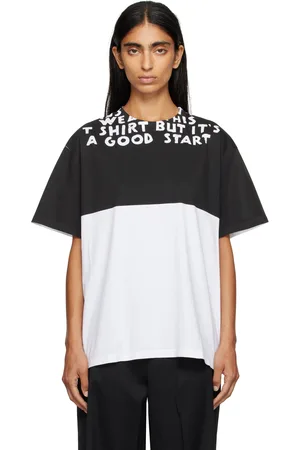 Maison Margiela White & Black SIDA T-shirt