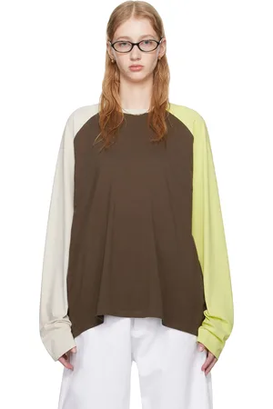 Still Kelly Brown & Off-White Baseball T-shirt